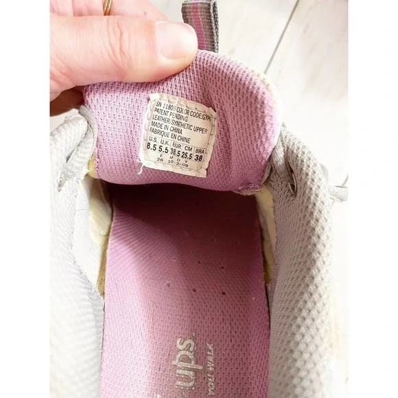 Skechers Shape Ups Womens Size 8.5 Grey/Pink - Picture 9 of 9